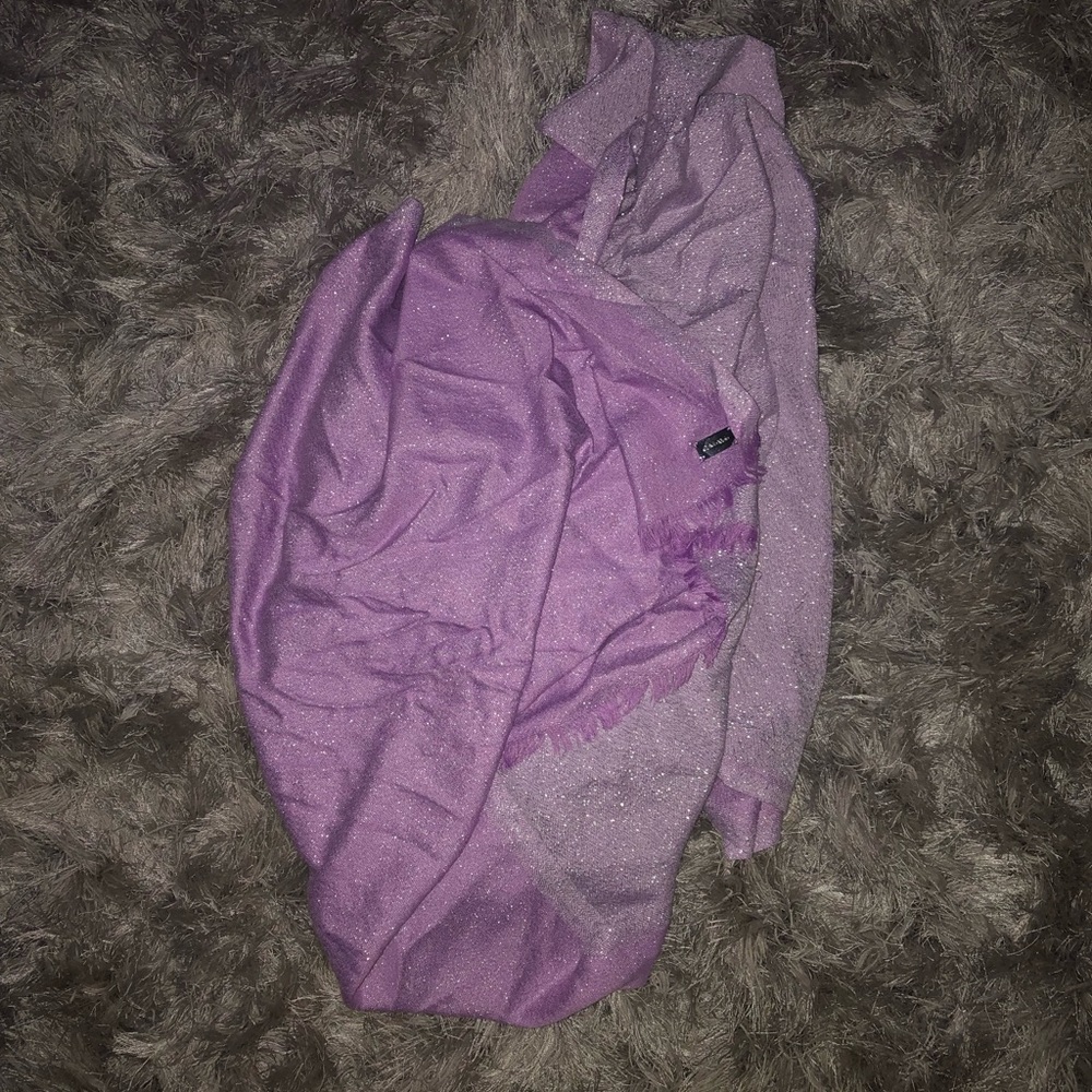 Sparkle purple, Calvin Klein scarf